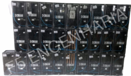 25 Medidores Policarbonato Montado - kit Completo/ 50-125A 10-35MM 1KV COMPLETA ESTRELA COD. 4509 1KV 