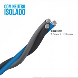 CABO TRIPLEX AL XLPE FRN CA 2X10 10 PR CZ MTS