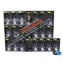  19 Medidores Policarbonato Montado - kit Completo / 50-100A 10-25MM 1KV ESTRELA COMPLETA COD 4503 1KV