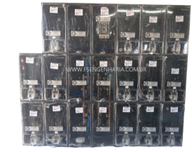  14 Medidores Policarbonato Montado - kit Completo  50-100A 10-35MM PVC ESTRELA COMPLETA/ COD 764 PVC