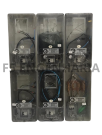 CAIXA DE LUZ 5 MEDIDORES EDP BANDEIRANTE COMPLETA 16mm PVC Cod: 6436 PVC