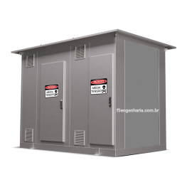CABINE PRIMARIA CONVENCIONAL EM CONJUNTO BLINDADO 