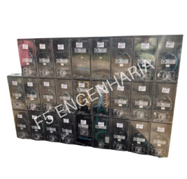 20 Medidores Policarbonato Montado - kit Completo /50-125A 10-35MM 1KV ESTRELA COMPLETA/ COD 4504 1KV